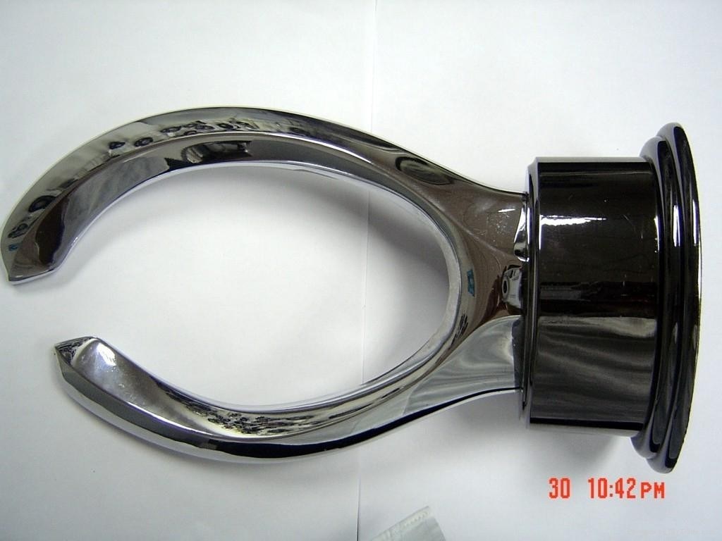 OEM の高い磨くダイカストで形造る部品クロムによってめっきされる亜鉛合金の鋳造物