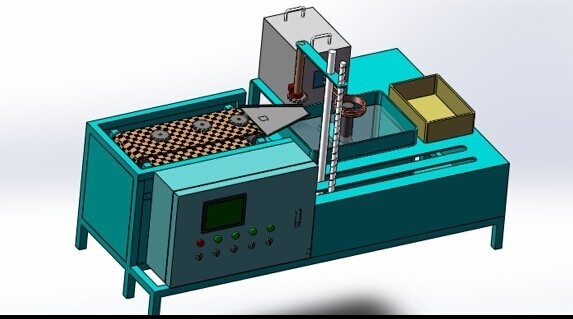 PLC制御を用いるセリウムFCC 100KW 10-50khzの高周波焼入れ用具装置