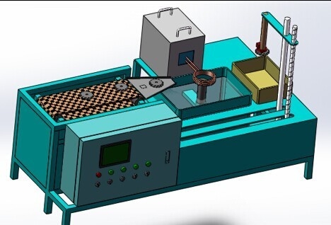PLC制御を用いるセリウムFCC 100KW 10-50khzの高周波焼入れ用具装置