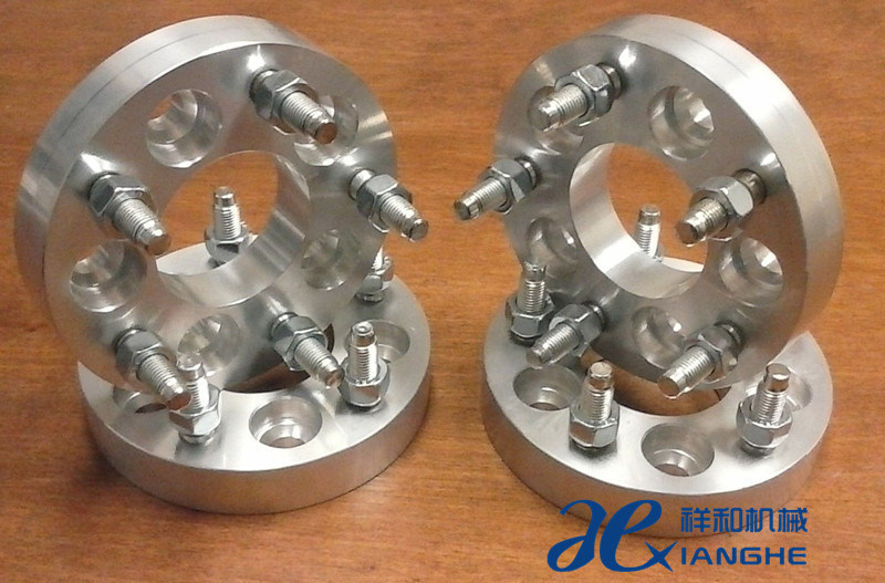 4pc 注文車車輪のスペーサのアダプター CNC は 5 個のラグナット 5x5.50 1.5